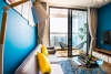 Highfloor open plan living room 2 bedrooms apt for rent in Vinhomes METROPOLIS